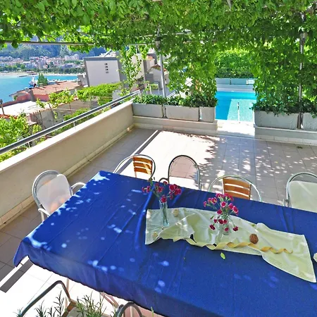 Geraeumiges In Mit Privatem Pool 度假居 奥米什
